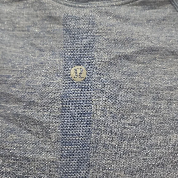 Lululemon Blue Sparkle Swiftly 10 - Picture 4 of 5